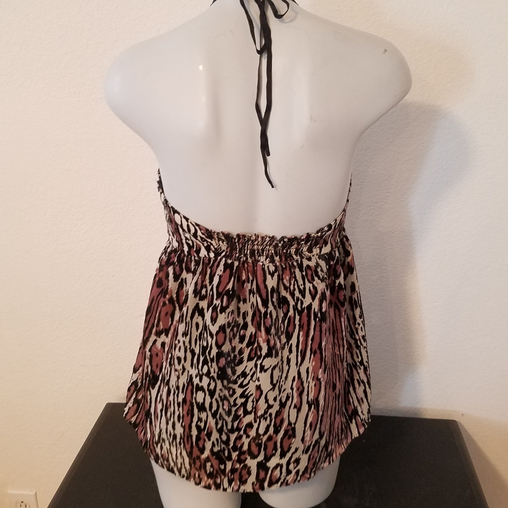 Leopard Halter Top - Picture 6 of 6